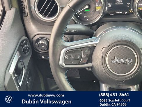 Used 2023 Jeep Wrangler Unlimited Rubicon 4xe w/ Safety Group image 14