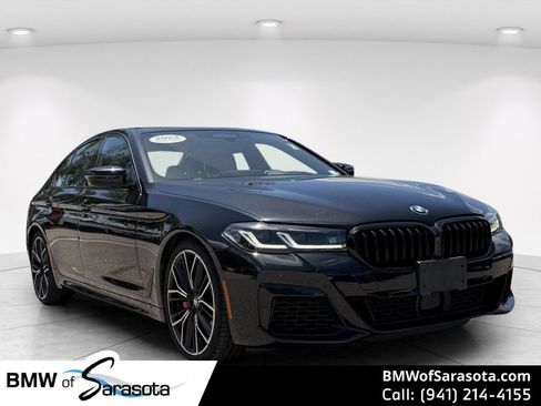 Certified 2023 BMW M550i xDrive w/ Executive Package AWD/4WD image 1