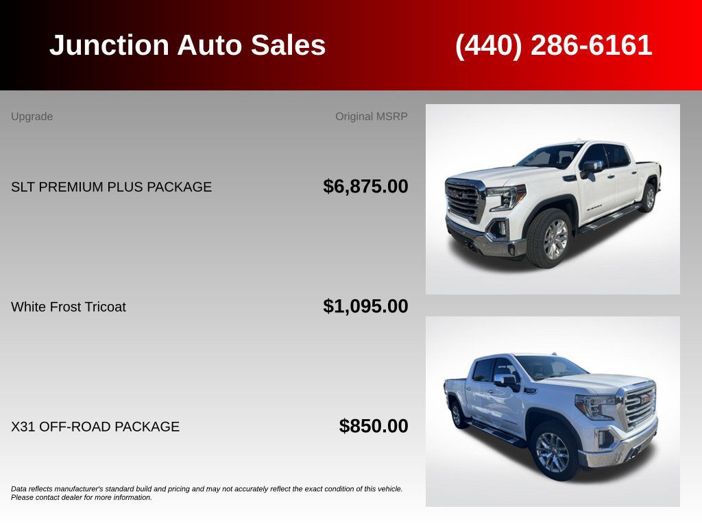Used 2019 GMC Sierra 1500 SLT w/ SLT Premium Plus Package AWD/4WD image 5