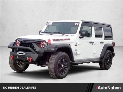 Used 2021 Jeep Wrangler Unlimited Sport AWD/4WD image 1