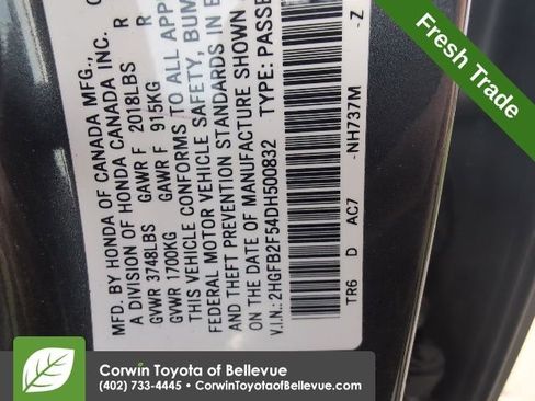 Used 2013 Honda Civic LX image 18