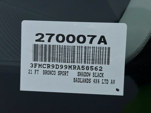 Used 2021 Ford Bronco Sport Badlands AWD/4WD image 31