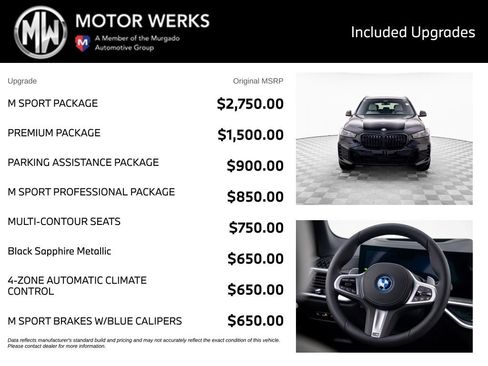 Used 2026 BMW X5 xDrive50e w/ M Sport Package AWD/4WD image 4
