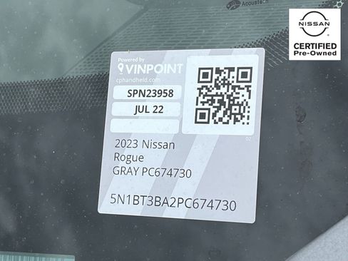 Certified 2023 Nissan Rogue SV FWD image 30