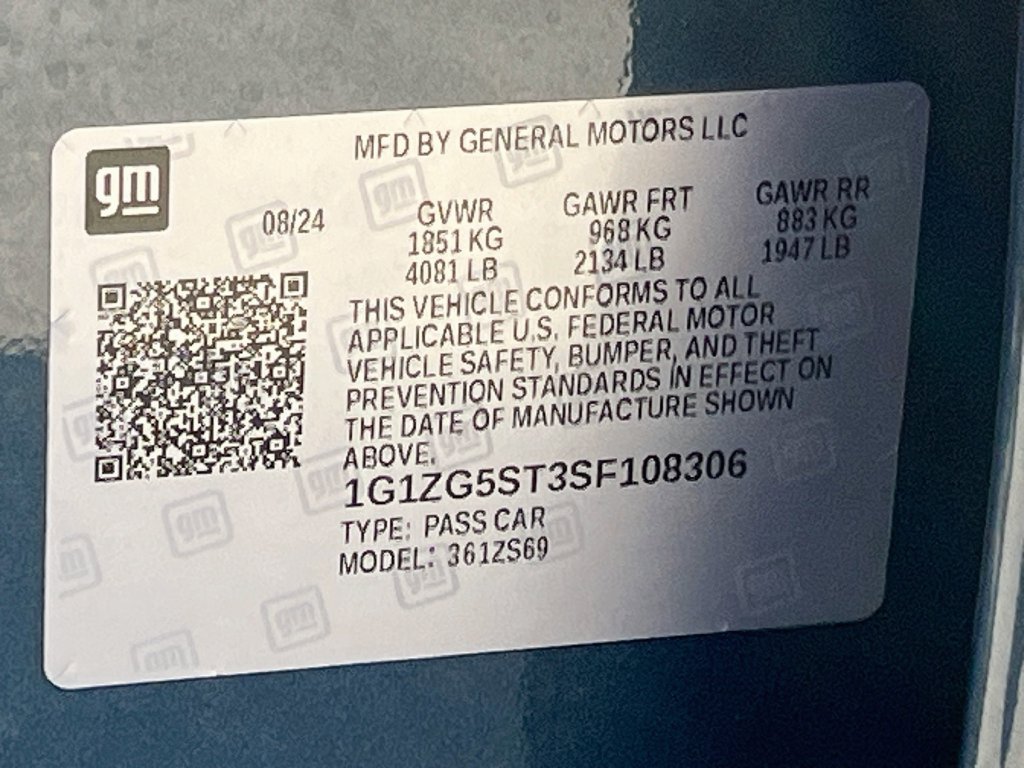 Used 2025 Chevrolet Malibu RS w/ LPO, Floor Liner Package FWD image 29