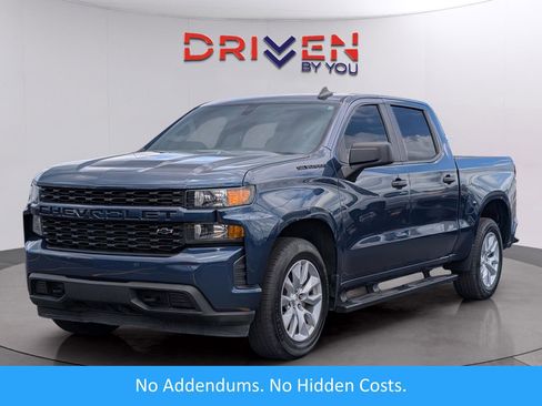Used 2021 Chevrolet Silverado 1500 Custom w/ LPO, Dark Essentials Package image 1