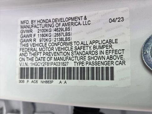 Used 2023 Honda Accord Touring image 24