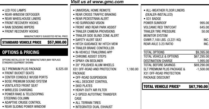 Certified 2024 GMC Sierra 1500 SLT w/ SLT Premium Plus Package AWD/4WD image 2