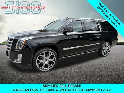 Used 2018 Cadillac Escalade ESV Premium Luxury