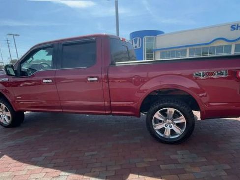 Used 2015 Ford F150 Platinum w/ Trailer Tow Package AWD/4WD image 7