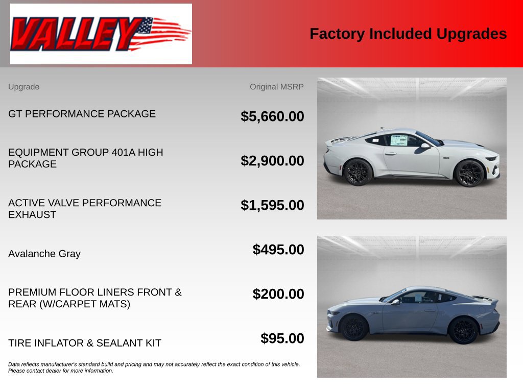 New 2026 Ford Mustang GT Premium w/ GT Performance Package RWD image 4