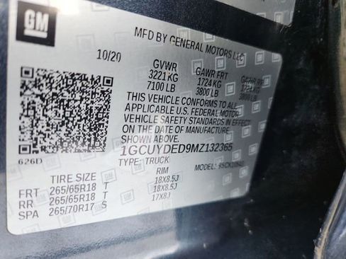 Certified 2021 Chevrolet Silverado 1500 LT image 32