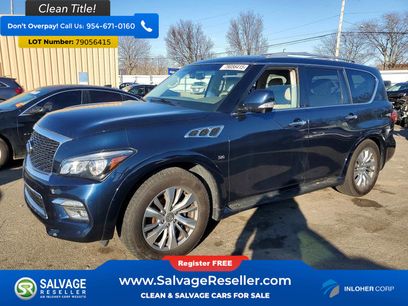 Used 2015 INFINITI QX80 4WD w/ Theater Package