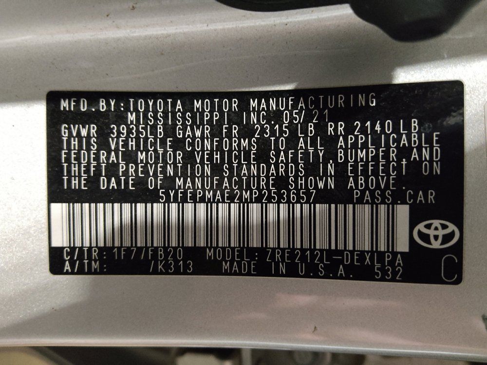 Used 2021 Toyota Corolla LE FWD image 33