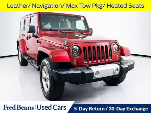 Used 2013 Jeep Wrangler Unlimited Sahara w/ Dual Top Group AWD/4WD image 1