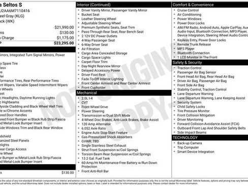 Used 2021 Kia Seltos S image 2