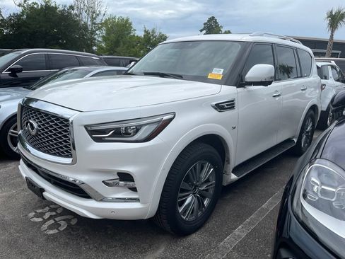 Used 2020 INFINITI QX80 Luxe w/ Proassist Package RWD image 1