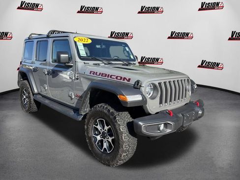Used 2022 Jeep Wrangler Unlimited Rubicon w/ LED Lighting Group AWD/4WD image 1