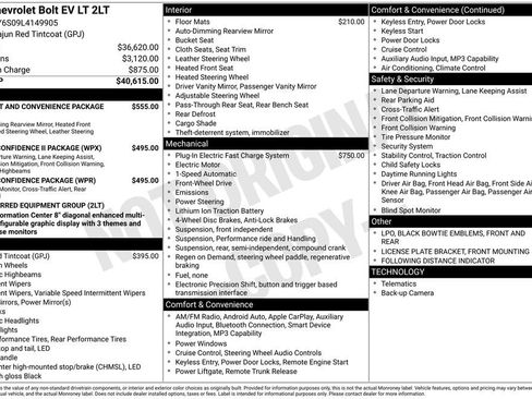 Used 2020 Chevrolet Bolt LT image 4