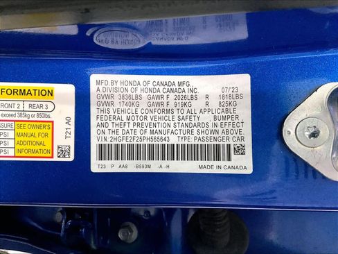 Used 2023 Honda Civic LX image 32