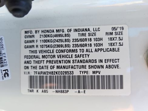 Used 2019 Honda CR-V EX-L image 41