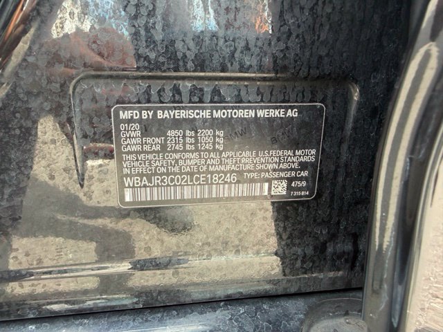 Used 2020 BMW 530i w/ Premium Package RWD image 21