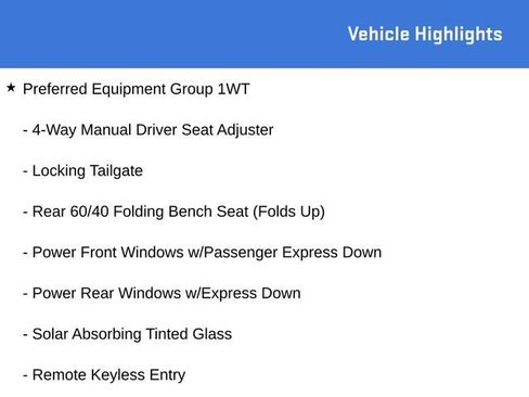 New 2025 Chevrolet Silverado 1500 W/T w/ WT Value Package image 5