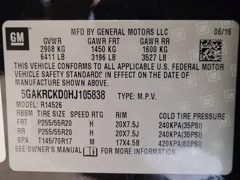 Used 2017 Buick Enclave Premium w/ Experience Buick Package FWD image 33