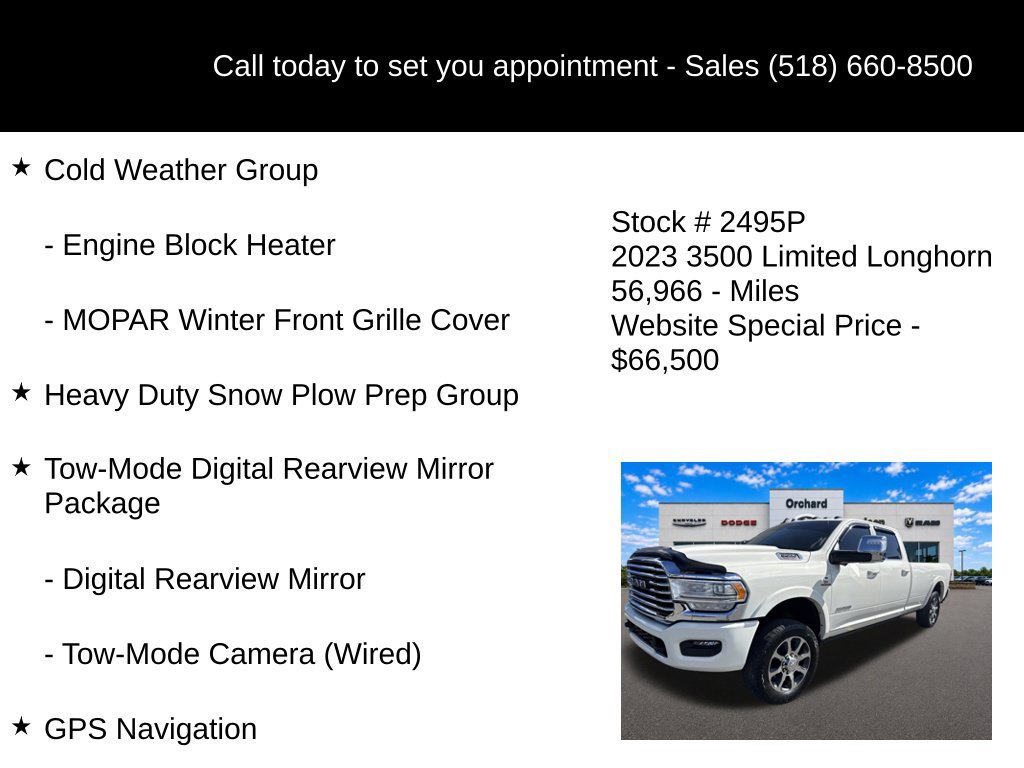 Used 2023 RAM 3500 Limited AWD/4WD image 30