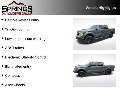 Used 2013 Ford F150 FX4 w/ Luxury Equipment Group AWD/4WD image 2