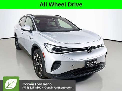 Used 2021 Volkswagen ID.4 Pro S AWD/4WD image 1