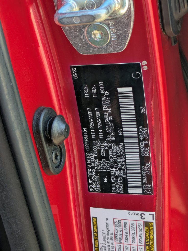 Used 2022 Toyota 4Runner SR5 RWD image 30