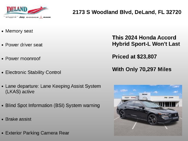 Used 2024 Honda Accord Sport image 7