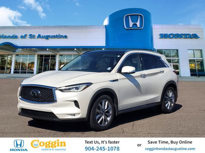 Used 2021 INFINITI QX50 Luxe w/ Cargo Package