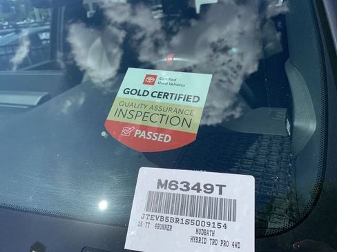 Certified 2025 Toyota 4Runner TRD Pro AWD/4WD image 44