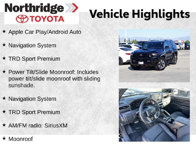 Certified 2026 Toyota 4Runner TRD Sport Premium AWD/4WD image 2