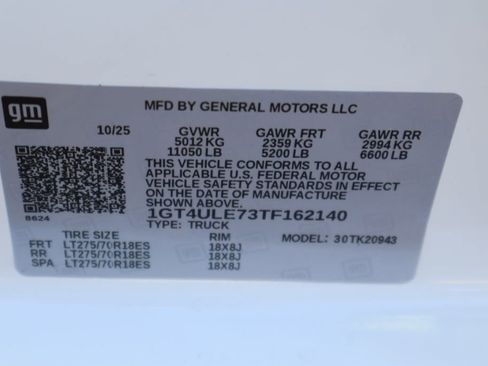 New 2026 GMC Sierra 2500 Pro w/ Convenience Package image 17