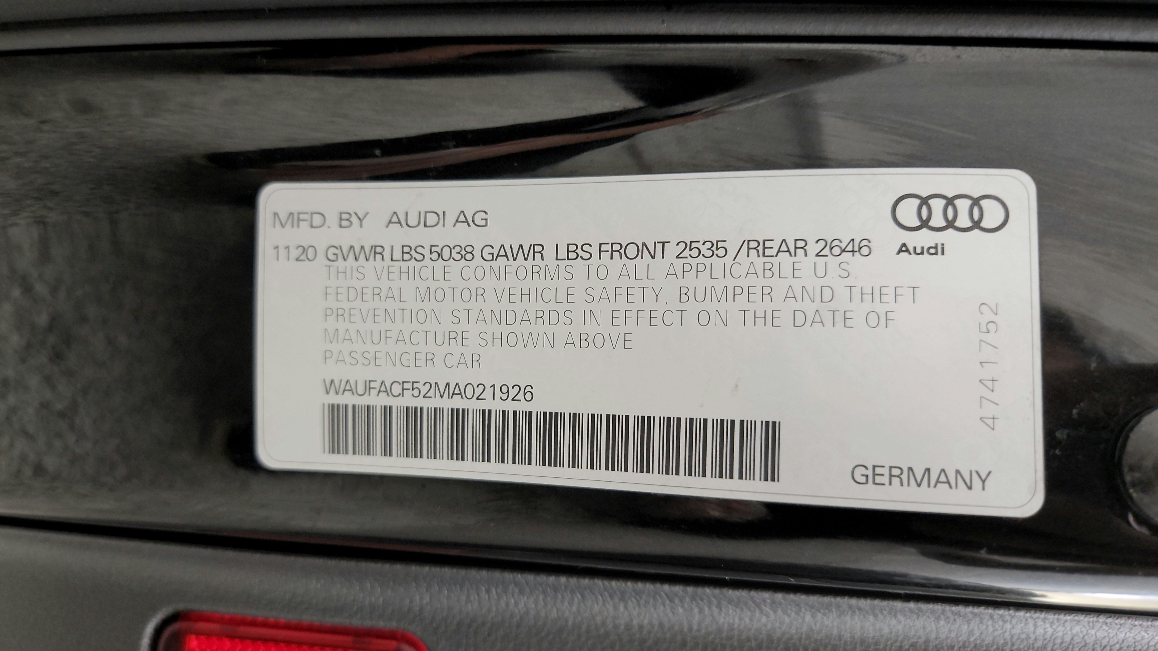Used 2021 Audi A5 2.0T Premium Plus w/ Premium Plus AWD/4WD image 20