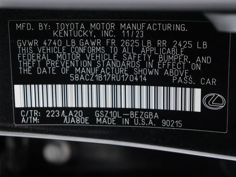 Used 2024 Lexus ES 350 w/ Accessory Package (Z2) FWD image 42
