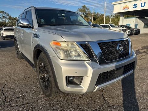 Used 2017 Nissan Armada Platinum w/ Interior Lighting Package image 4