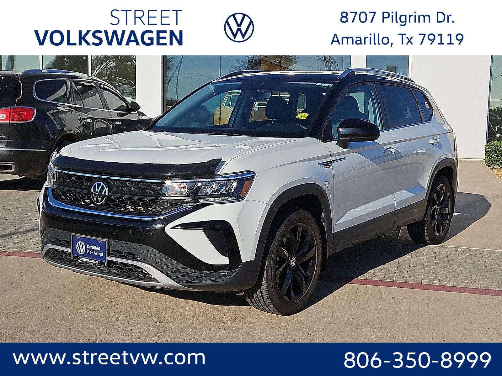 Certified 2024 Volkswagen Taos SE w/ Panoramic Sunroof Package FWD image 1