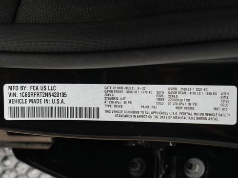 Used 2022 RAM 1500 Laramie AWD/4WD image 33