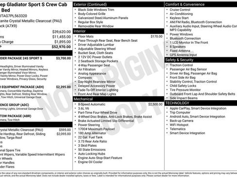 Used 2023 Jeep Gladiator Sport AWD/4WD image 23