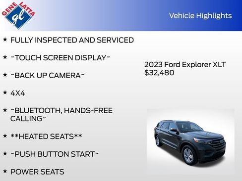 Certified 2023 Ford Explorer XLT AWD/4WD image 33