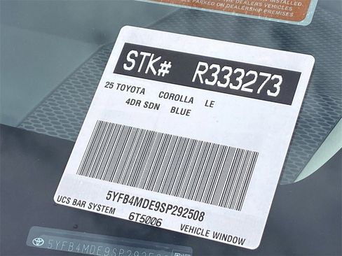 Certified 2025 Toyota Corolla LE image 36