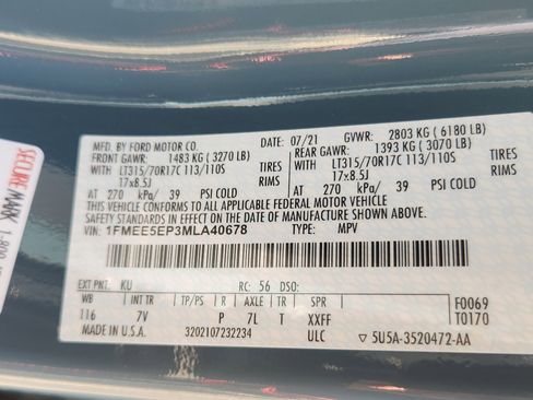 Used 2021 Ford Bronco First Edition AWD/4WD image 22