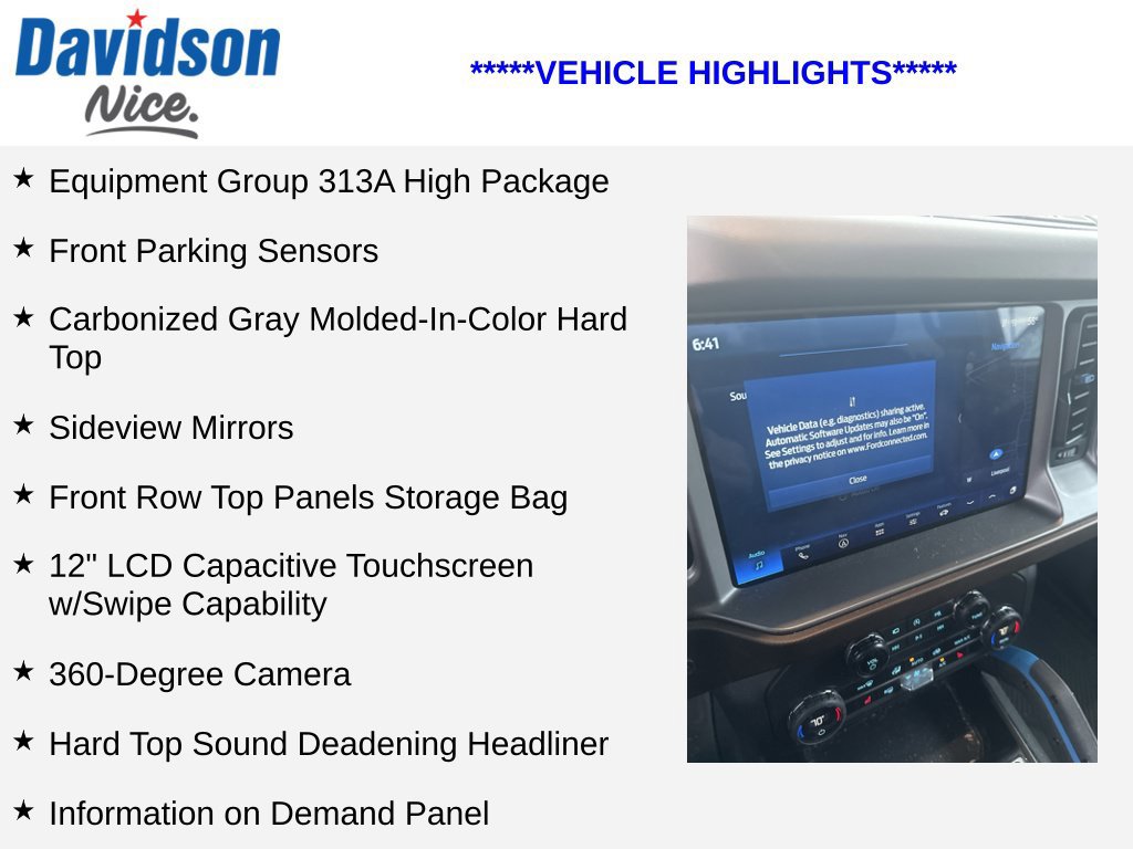 Used 2023 Ford Bronco Outer Banks AWD/4WD image 4