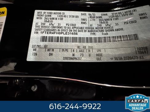 Used 2023 Ford Ranger Lariat w/ FX4 Off-Road Package image 26