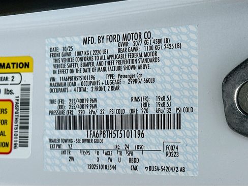 New 2026 Ford Mustang Coupe image 19