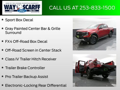 New 2025 Ford Ranger XLT w/ FX4 Off-Road Package image 24